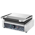 Vaiotec Elektro Kontaktgrill, oben & unten gerillt, 430 x 390 mm – Bild 2
