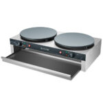 Vaiotec Elektro Crêpes Gerät 2 Platten, 850 x 500 mm – Bild 2