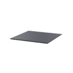 Feros X Cross - Terrassentisch sandfarbenes Gestell + schwarze HPL-Platte 70x70 cm, Sand + Schwarz – Bild 5
