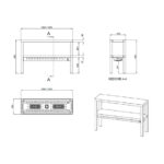 Vaiotec Topline Wärmebrücke / 2 Etagen, 2000 x 300 mm – Bild 2