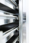 Vaiotec Pizzakühltisch / 2-türig & 7 Schubladen "schwarz" inkl. Kühlaufsatz GN1/3, 2020 x 800 mm – Bild 10