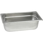 Stalgast Edelstahl Gastronormbehälter Serie BASIC, GN 1/3 (65mm)