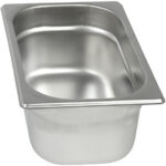 Stalgast Edelstahl Gastronormbehälter Serie BASIC, GN 1/4 (150mm)