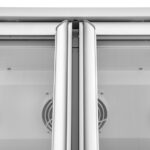 Vaiotec Topline Getränkekühlschrank 2 Türen / 870 Liter mit Leuchtaufsatz "weiß", 1090 x 742 mm – Bild 3