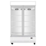 Vaiotec Topline Getränkekühlschrank 2 Türen / 1040 Liter mit Leuchtaufsatz "weiß", 1280 x 742 mm