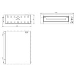 Vaiotec Topline Elektro Pizzaofen 4 x 34 cm, 1100 x 835 mm – Bild 9