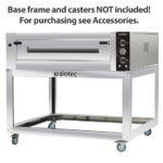 Vaiotec Topline Elektro Pizzaofen 6 x 34 cm (tiefe Version), 1100 x 1185 mm – Bild 6