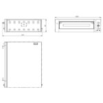 Vaiotec Topline Elektro Pizzaofen 6 x 34 cm (breite Version), 1450 x 835 mm – Bild 9