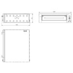 Vaiotec Topline Elektro Pizzaofen 9 x 34 cm, 1450 x 1185 mm – Bild 9
