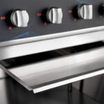 Vaiotec Gasherd - 4 Brenner 28,8 kW - offener Unterbau, 700 x 700 mm – Bild 4