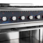 Vaiotec Gasherd - 6 Brenner 43,2 kW - offener Unterbau, 1100 x 700 mm – Bild 3