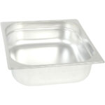 Stalgast Edelstahl Gastronormbehälter Serie STANDARD, GN 2/3 (20mm)