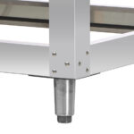 Vaiotec Untergestell für Topline Elektro Pizzaofen 6 x 34 cm (tiefe Version), 1100 x 1185 mm – Bild 2