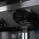 Vaiotec Topline Getränkekühlschrank 2 Türen / 870 Liter mit Leuchtaufsatz "schwarz", 1090 x 742 mm – Bild 5