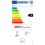Vaiotec Topline Getränkekühlschrank 2 Türen / 870 Liter mit Leuchtaufsatz "schwarz", 1090 x 742 mm – Bild 9