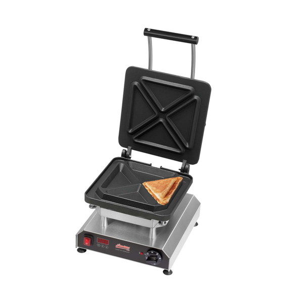 12-40801-30AL.jpg Neumärker Pocket Snack Maker Thermocook® inkl. Pocket Snack Wechselplatten (Aluminium) – Bild 1