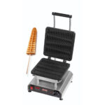 Neumärker Waffeleisen Thermocook® inkl. Lolly-Waffel Wechselplatten (Aluminium antihaftbeschichtet)