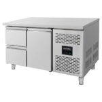 Vaiotec Kühltisch / 1 Tür & 2 Schubladen - Monoblock, 1360 x 700 mm – Bild 2