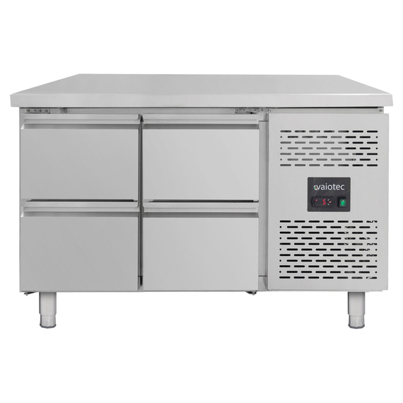 12010-1.jpg Vaiotec Kühltisch / 4 Schubladen - Monoblock, 1360 x 700 mm – Bild 1