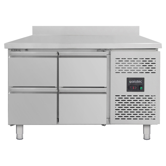 12012-1.jpg Vaiotec Kühltisch / 4 Schubladen inkl. Aufkantung - Monoblock, 1360 x 700 mm – Bild 1