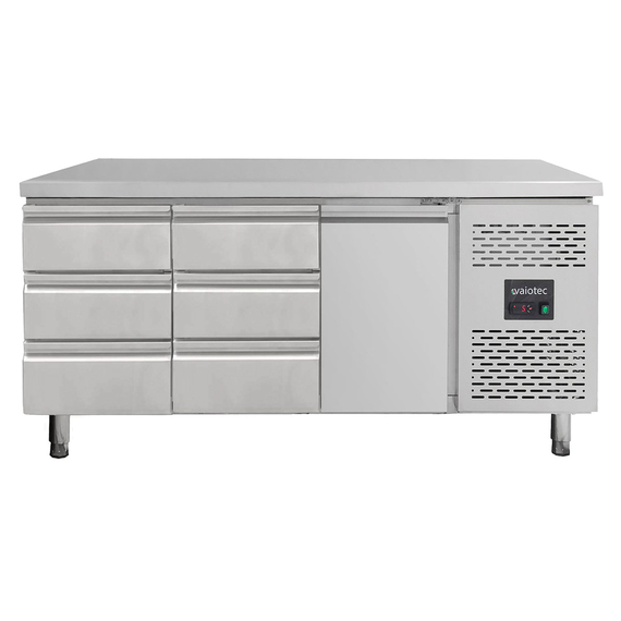 12036-1.jpg Vaiotec Kühltisch / 1 Tür & 6 Schubladen links/mitte - Monoblock, 1795 x 700 mm – Bild 1