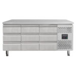 Vaiotec Kühltisch / 9 Schubladen - Monoblock, 1795 x 700 mm