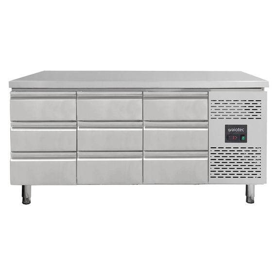12037-1.jpg Vaiotec Kühltisch / 9 Schubladen - Monoblock, 1795 x 700 mm – Bild 1