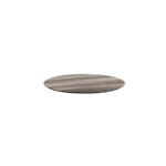 Feros Urban - Tischgestell niedrig sand + Tropical Wood HPL-Tischplatte Ø120 cm, Sand + Tropical Wood – Bild 4