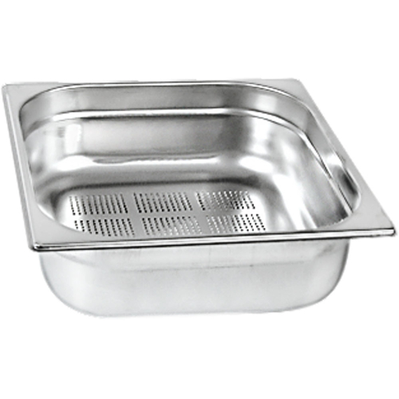125064V01_MAIN_PRODUCT_PHOTO_ue8xhpgtp22m.jpg Stalgast Edelstahl Gastronormbehälter Serie STANDARD, GN 2/3 (65mm), perforiert/gelocht – Bild 1