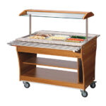 Bartscher Buffetwagen, warm, 3x 1/1GN – Bild 2
