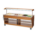 Bartscher Buffetwagen, warm, 6x 1/1 GN – Bild 3