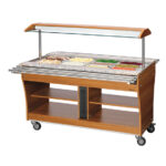 Bartscher Buffetwagen, warm, 4x 1/1GN – Bild 3