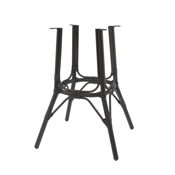 128581_latin_table_frame_dark-brown_1.jpg Feros Latin – Tischgestell niedrig, Dunkelbraun – Bild 1