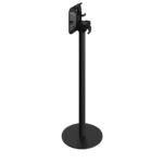Feros Urban - Bartisch schwarzes Gestell + Galaxy-Marmor HPL-Platte 70x70 cm, Schwarz + Galaxy Marmor – Bild 2