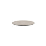 Feros Urban - Tischgestell niedrig schwarz + Moonstone HPL-Tischplatte Ø120 cm, Schwarz + Moonstone – Bild 4