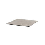 Feros X Cross - Tischgestell hoch schwarz + Moonstone HPL-Tischplatte 70x70 cm, Schwarz + Moonstone – Bild 5