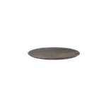 Feros Urban - Tischgestell niedrig sand + Riverwashed Wood HPL-Tischplatte Ø120 cm, Sand + Riverwashed Wood – Bild 4