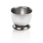 Essentials Eierbecher Set, ohne Loch, 4 cm, Set á 6 Stück, Chromnickelstahl
