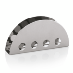 Was Germany Serviettenhalter, 14 x 2,5 x 7 cm, Edelstahl
