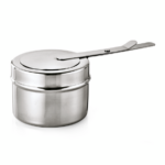 Essentials Brennpastenbehälter Set, Ø 9 cm, Höhe 7 cm, Set á 6 Stück, Chromnickelstahl