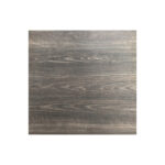 Feros X Cross - Tischgestell hoch sand + Riverwashed Wood HPL-Tischplatte 70x70 cm, Sand + Riverwashed – Bild 3