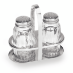Essentials Menage 2-teilig MENAGE 1480, Salz & Pfeffer, Höhe 10 cm, Edelstahl, Glas