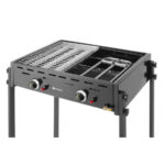 Hendi Gasgrill Roast-Master Pro Schwarz, Schwarz, 11,6kW, 790x560x(H)900mm – Bild 5