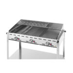Hendi Grillsystem Green Fire mit 3 Brennern, Profi Line, 17,4kW, 1078x612x(H)825mm – Bild 4