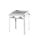 Hendi Grillsystem Green Fire mit 2 Brennern, Profi Line, 2 Edelstahl Grillroste GN 1/1, 11,6kW, 740x612x(H)825mm – Bild 2