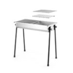 Hendi Holzkohlegrill Patio, 770x380x(H)760mm – Bild 3