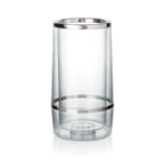 Was Germany Flaschenkühler, Ø 11,5 cm, Höhe 23 cm, transparent, doppelwandig, Kunststoff