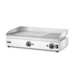 Hendi Grillplatte 1/3 gerillt, Kitchen Line, 220-240V/3500W, 697x474x(H)241mm – Bild 2