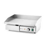 Hendi Grillplatte, flach, Budget Line, 220-240V/3000W, 550x430x(H)240mm – Bild 2