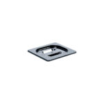 Stalgast GN-Deckel Standard, Polycarbonat, schwarz, für GN 1/6 Behälter